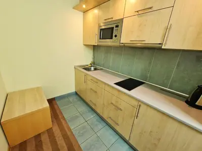 Kuchnia lub aneks kuchenny w obiekcie Fantastic Waw - Z6 Room - 304A