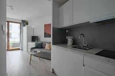 Kuchnia lub aneks kuchenny w obiekcie Urbannestgroup - Old town studio S17