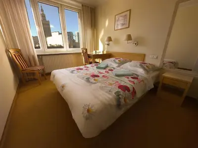 Łóżko lub łóżka w pokoju w obiekcie 10Q- Z6 Pokój 402A