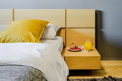 Łóżko lub łóżka w pokoju w obiekcie Praga Południe - P&O Apartments