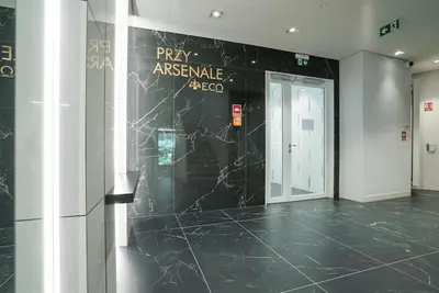 Plan piętra w obiekcie Golden Apartments Warsaw Solidarnosci 60B 11