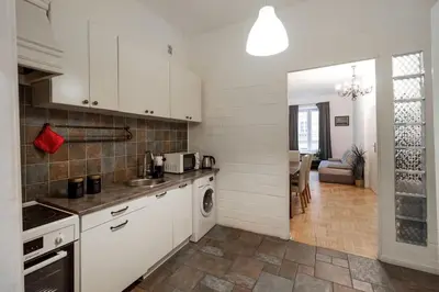Plan piętra w obiekcie Close-Central Warsaw Apartment - Great Location- Warsaw Stays- Freta