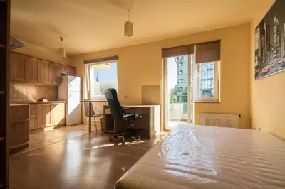 Plan piętra w obiekcie Metro Kabaty Apartment