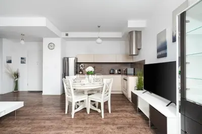 Kuchnia lub aneks kuchenny w obiekcie Urban Chic - Great Location - One Bedroom Apartment - Kolejowa