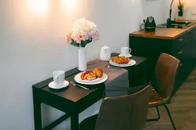 Plan piętra w obiekcie Close-Golden Apartments in Warsaw - Stylish and Cozy Studio - Ząbkowska A