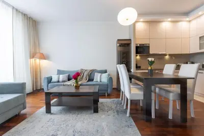 Kuchnia lub aneks kuchenny w obiekcie Urban Apartaments - Great Location - City Center - Stawki