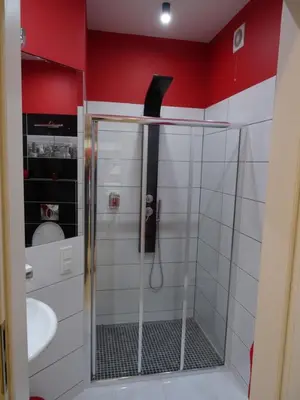 Łazienka w obiekcie Apartamenty Metro Młociny