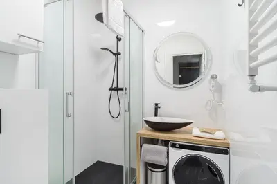 Łazienka w obiekcie P&O Apartments- Cozy Studio Apartment in The City Centre