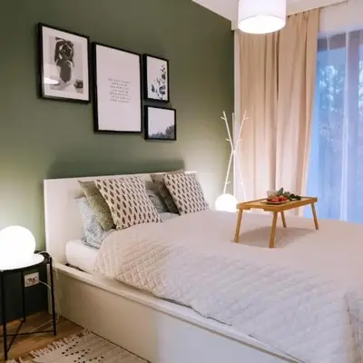 Modern Żoliborz Lux apartment near City Center with Parking and Garden