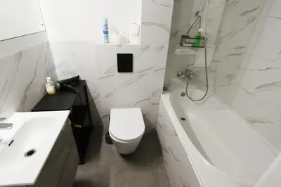 Łazienka w obiekcie Fantastic-Inn Warszawa - Zgoda