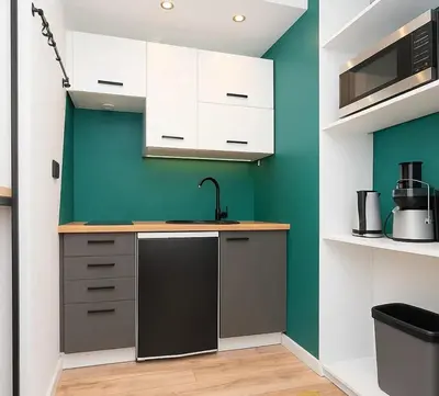 Kuchnia lub aneks kuchenny w obiekcie Gold Apartament