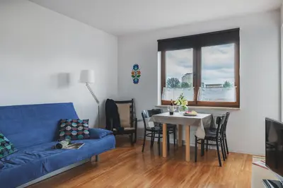 Część wypoczynkowa w obiekcie P&O Apartments Namysłowska 6c