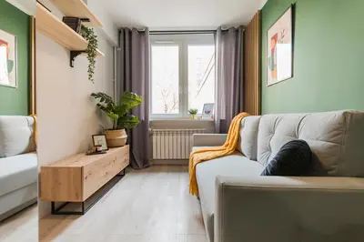 Część wypoczynkowa w obiekcie Urban Chic - Cozy Studio - City Center - Ogrodowa