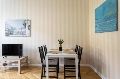 Część wypoczynkowa w obiekcie Close-Urban Chic - Two Bedrooms Apartment - City Center&Nowy Swiat