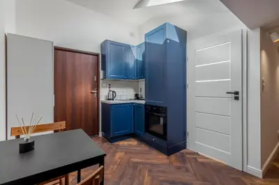 Kuchnia lub aneks kuchenny w obiekcie Close-Urban Chic - Modern Apartment near Center & National Stadium, Marcinkowskiego #2