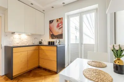 Kuchnia lub aneks kuchenny w obiekcie Close-Urban Apartaments - Great Location - City Center - Zurawia