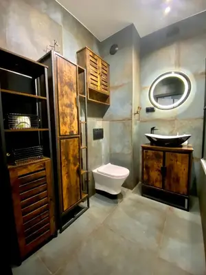 Łazienka w obiekcie Modern & Cozy Apartment in Warsaw in Perfect Location
