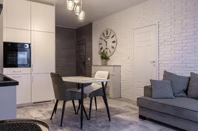 Część wypoczynkowa w obiekcie Spacious Apartment with Balcony and Garage – Mokotów