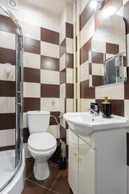 Łazienka w obiekcie Urban Chic - Comfortable 2-Bedroom in City Center, Marszałkowska