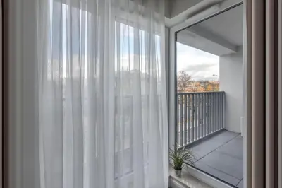 Balkon lub taras w obiekcie Urban Apartaments - Great Location - City Center - Siedmiogrodzka 3