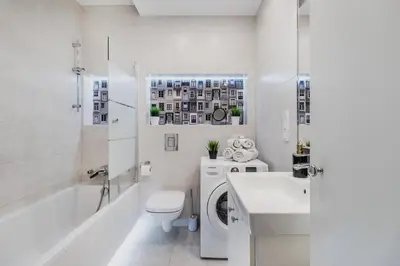Łazienka w obiekcie Urban Apartaments - Great Location - City Center - Towarowa А