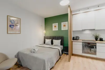 Kuchnia lub aneks kuchenny w obiekcie Urban Apartaments - Great Location - City Center - Towarowa В