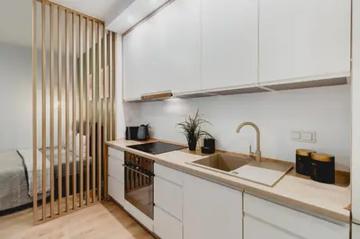 Kuchnia lub aneks kuchenny w obiekcie Urban Apartaments - Great Location - City Center - Towarowa В