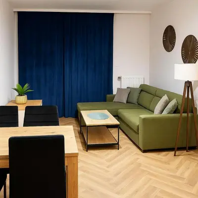 Część wypoczynkowa w obiekcie Apartament Jutrzenki