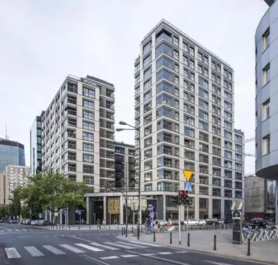 Budynek, w którym mieści się apartament