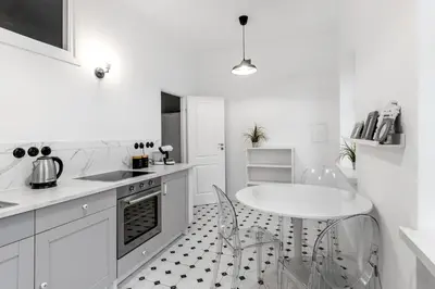 Kuchnia lub aneks kuchenny w obiekcie Close-Urban Apartments - Stare Miasto - Mostowa