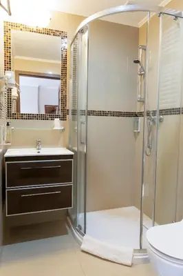 Łazienka w obiekcie Hit Hotel