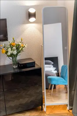 Łóżko lub łóżka w pokoju w obiekcie P&O Apartments Poznańska