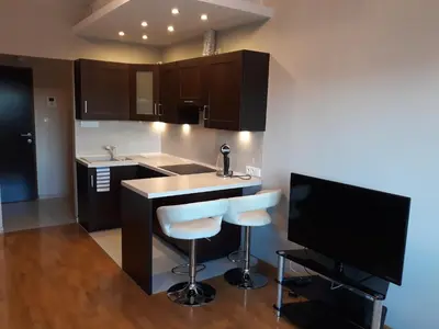 Kuchnia lub aneks kuchenny w obiekcie MG Apartments Siedmiogrodzka