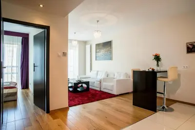 Część wypoczynkowa w obiekcie Platinum Towers E-Apartments