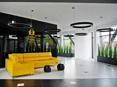 Plan piętra w obiekcie Airport Residence ORANGE