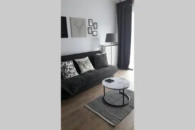 Część wypoczynkowa w obiekcie Lux Apartment close to Medicover and Paley