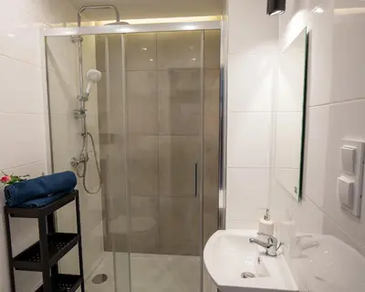 Łazienka w obiekcie Apartament Iga