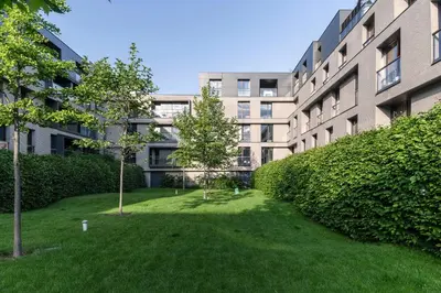 Ogród w obiekcie Waw - Apartamenty Wilanów II Sarmacka