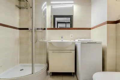 Łazienka w obiekcie Apartament Ostrobramska - Praga Południe