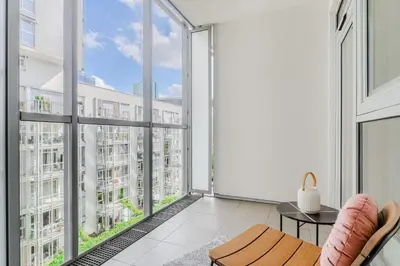 Balkon lub taras w obiekcie Slominskiego 7 P&O Apartments