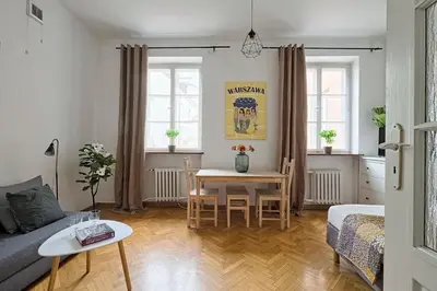 Część wypoczynkowa w obiekcie Chic Apartment - Old Town -Cel2